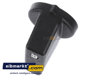 Ansicht oben vorne Eaton (Moeller) KNB-T0 Knebelgriff schwarz 