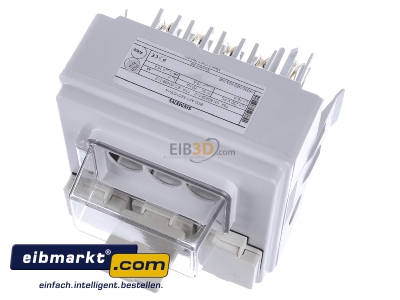 View up front Siemens Indus.Sector BD2-AK1/3SD163S14 Tap off unit for busbar trunk 16A
