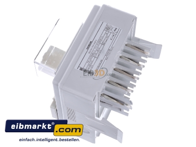 View top right Siemens Indus.Sector BD2-AK1/3SD163S14 Tap off unit for busbar trunk 16A
