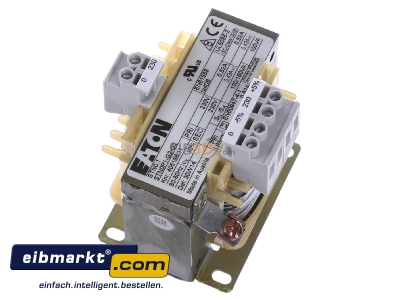 View top left Eaton (Moeller) STN0,1(230/230) One-phase transformer 230V/230V 100VA
