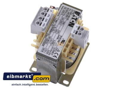 View top right Eaton (Moeller) STN0,1(230/230) One-phase transformer 230V/230V 100VA
