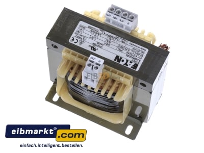 Top rear view Eaton (Moeller) STN0,4(400/230) One-phase transformer 400V/230V 400VA
