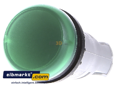 Front view Eaton (Moeller) M22-LC-G Indicator light green 
