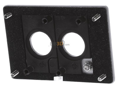 Back view Eaton M22-E2 Mounting panel for control device 
