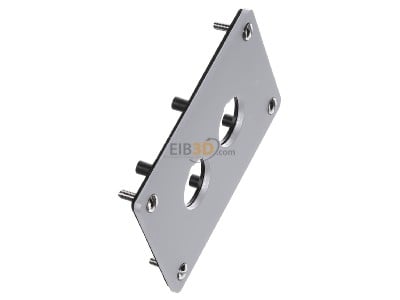 View top left Eaton M22-E2 Mounting panel for control device 
