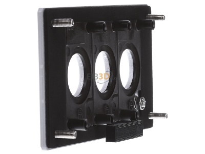 Ansicht rechts Eaton (Moeller) M22-E3 Einbautableau f. NOT-AUS-Taster 