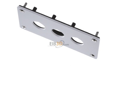 View up front Eaton (Moeller) M22-E3 Mounting panel for control device 
