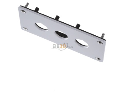 Ansicht oben vorne Eaton (Moeller) M22-E3 Einbautableau f. NOT-AUS-Taster 