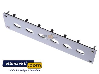 Ansicht oben vorne Eaton (Moeller) M22-E6 Einbautableau f. NOT-AUS-Taster 