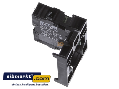 Ansicht oben rechts Eaton (Moeller) M22-AK10 Kontaktelement 1S 