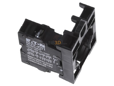 Ansicht oben links Eaton M22-AK01 Kontaktelement 1 