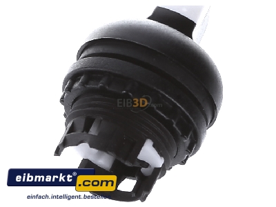 Top rear view Eaton (Moeller) M22S-WKV Short thumb-grip actuator black 
