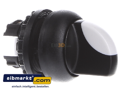 Ansicht links Eaton (Moeller) 216871 Wahltaste m.Knebelgriff 3 Stell.,blanko M22S-WK3