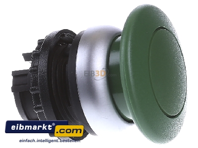 View on the left Eaton (Moeller) M22-DP-G Mushroom-button actuator green IP67
