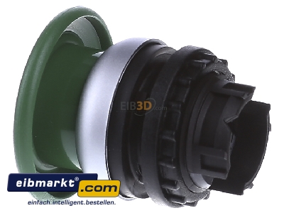 View on the right Eaton (Moeller) M22-DP-G-X1 Mushroom-button actuator green IP67

