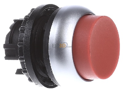 View on the left Eaton M22-DH-R Push button actuator red IP67 
