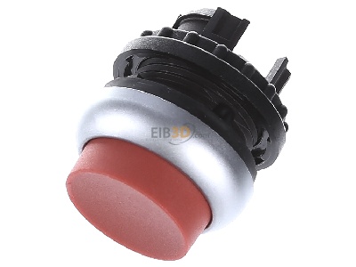 View up front Eaton M22-DH-R Push button actuator red IP67 
