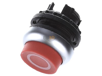View up front Eaton M22-DH-R-X0 Push button actuator red IP67 
