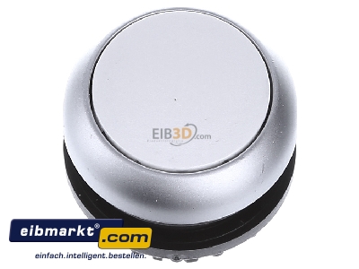 Ansicht oben hinten Eaton (Moeller) M22-D-W Drucktaste flach,weiss 