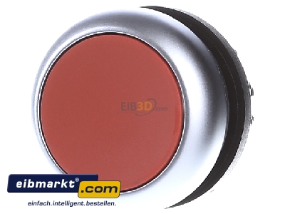 Frontansicht Eaton (Moeller) M22-D-R Drucktaste flach,rot 