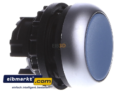 View on the left Eaton (Moeller) M22-D-B Push button actuator blue IP67
