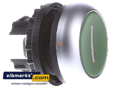 View on the left Eaton (Moeller) 216607 Push button actuator green IP67
