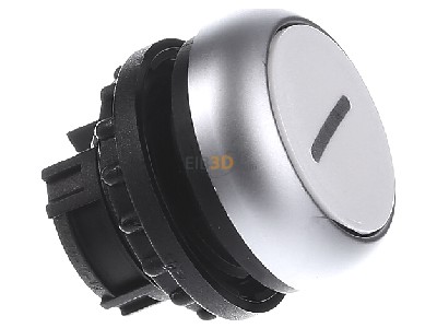 View on the left Eaton M22-D-W-X1 Push button actuator white IP67 
