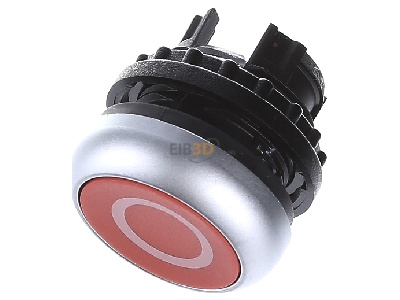 View up front Eaton M22-DR-R-X0 Push button actuator red IP67 
