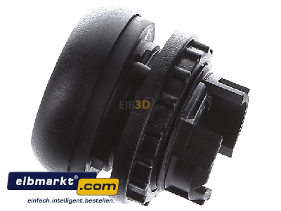 Ansicht oben rechts Eaton (Moeller) 216591 Drucktaste flach,schwarz M22S-D-S