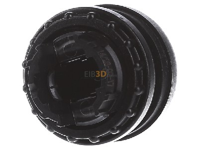 Back view Eaton M22S-DR-S Push button actuator black IP67 
