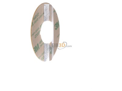 Ansicht rechts Eaton M22-XBK1 NOT-AUS-Schild mit Beschriftung 