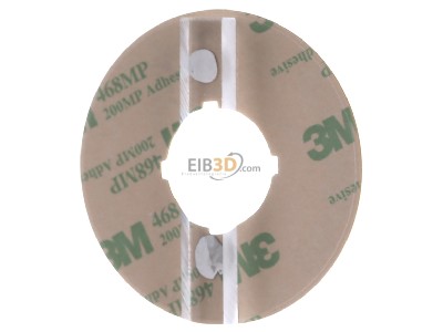 Back view Eaton M22-XBK1 Label for control devices 
