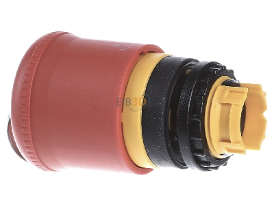 View on the right Eaton (Moeller) M22-PVS Mushroom-button actuator red IP67 
