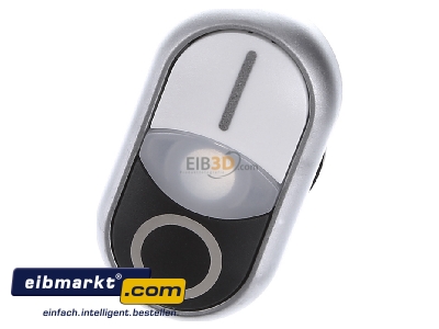 View up front Eaton (Moeller) 216706 Push button actuator IP66
