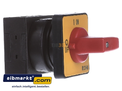 View on the left Eaton (Moeller) T0-1-102/E-RT Off-load switch 2-p 32A 

