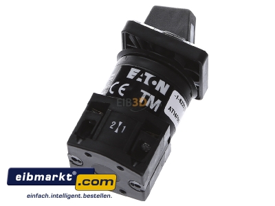 Top rear view Eaton (Moeller) 081996 2-step control switch 1-p 10A
