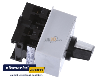 Ansicht oben links Eaton (Moeller) T0-1-15451/IVS Steuerschalter 1pol. Hand Auto 