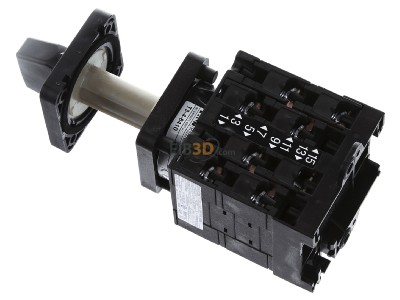 View top right Eaton T3-4-8410/Z Off-load switch 3-p 32A 
