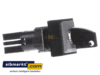 View on the left Eaton (Moeller) 072376 Short thumb-grip actuator black IP65
