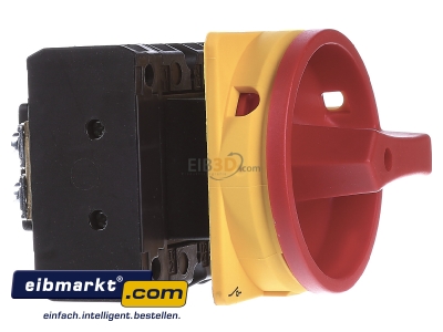 Ansicht links Eaton (Moeller) P3-100/EA/SVB/N Hauptschalter Not-Aus/Einbau/N 