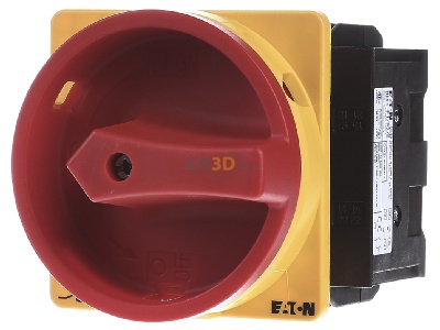 Frontansicht Eaton P3-63/EA/SVB/HI11 Hauptschalter Einbau/rot/1S1 
