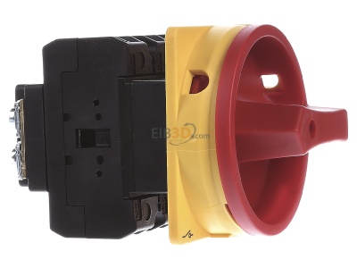 Ansicht links Eaton P3-63/EA/SVB/HI11 Hauptschalter Einbau/rot/1S1 