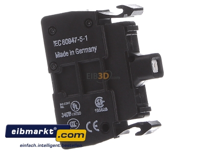 Ansicht links Eaton (Moeller) M22-CLED230-G LED-Element grn Front 