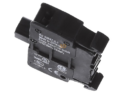 Ansicht oben rechts Eaton M22-CLEDC230-W LED-Element weiss, Boden 