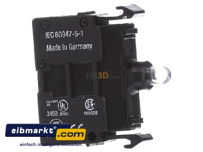 Ansicht links Eaton (Moeller) M22-LED-R LED-Element rot, Front 