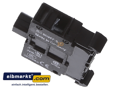 Ansicht oben rechts Eaton (Moeller) 216562 LED-Element grn, Boden M22-LEDC-G