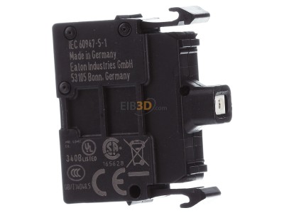 Ansicht links Eaton M22-LED230-R LED-Element rot, Front 