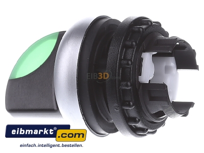 View on the right Eaton (Moeller) M22-WRLK-G Short thumb-grip actuator green IP66
