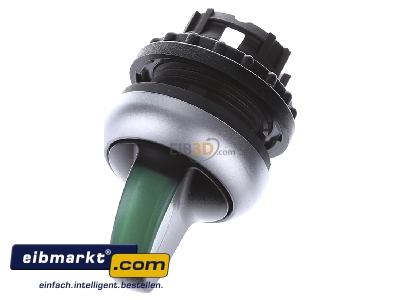 View up front Eaton (Moeller) M22-WRLK-G Short thumb-grip actuator green IP66
