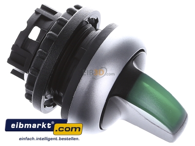 View top left Eaton (Moeller) M22-WRLK-G Short thumb-grip actuator green IP66
